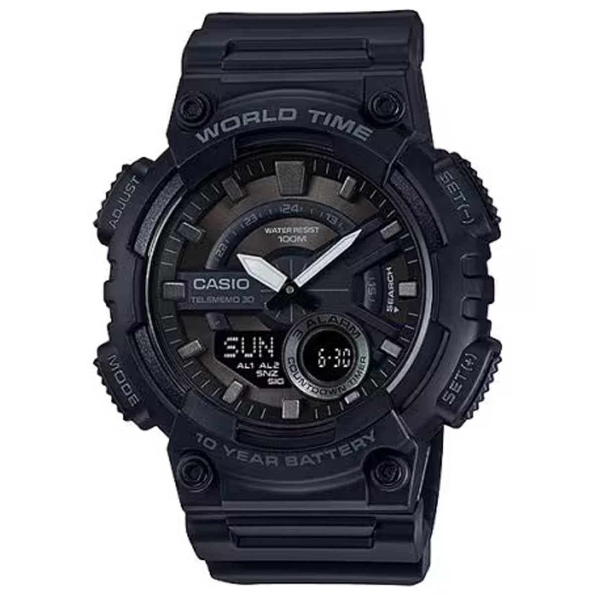 MONTRE CASIO HOMME DIGITAL SILICONE